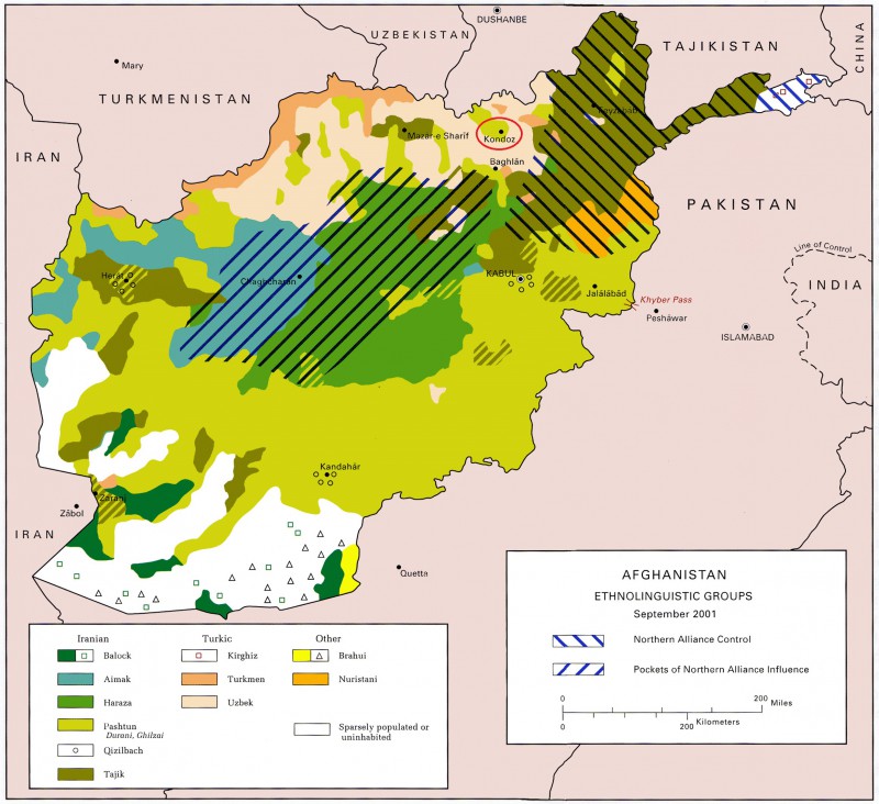 AFG ethnolinguistic map & Home War 2001.jpg