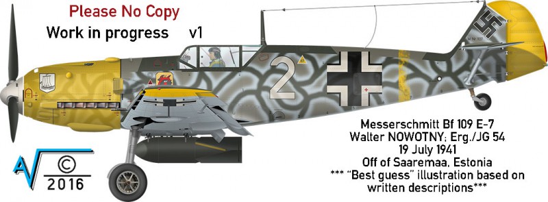 Bf 109E7 Erg JG54 NOWOTNY Saaremaa 1941 MilNet (1050px).jpg