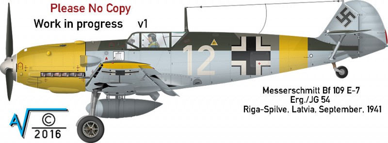 Bf 109E7 JG54 Erg Nr 12 Riga Sep 1941 MilNet (1050px).jpg