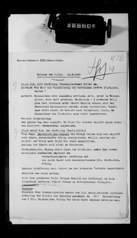KTB Notizen XXXX Pz Korps 20.7.1943 1.jpg