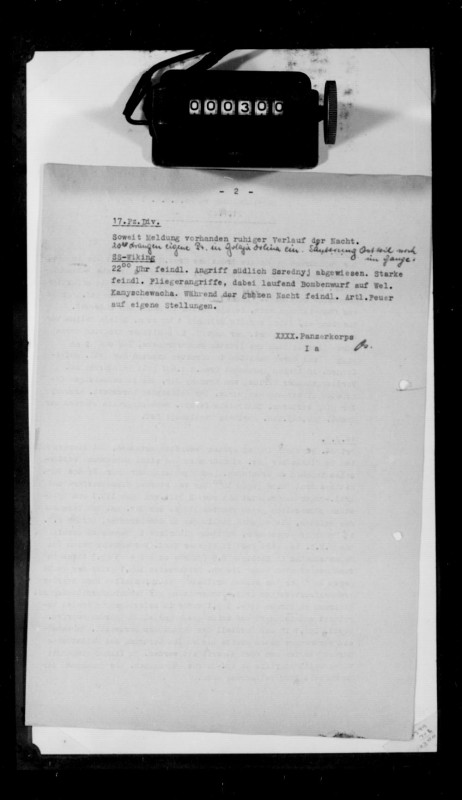 Morgenmeldung XXXX Pz Korps 21.7.1943 2.jpg
