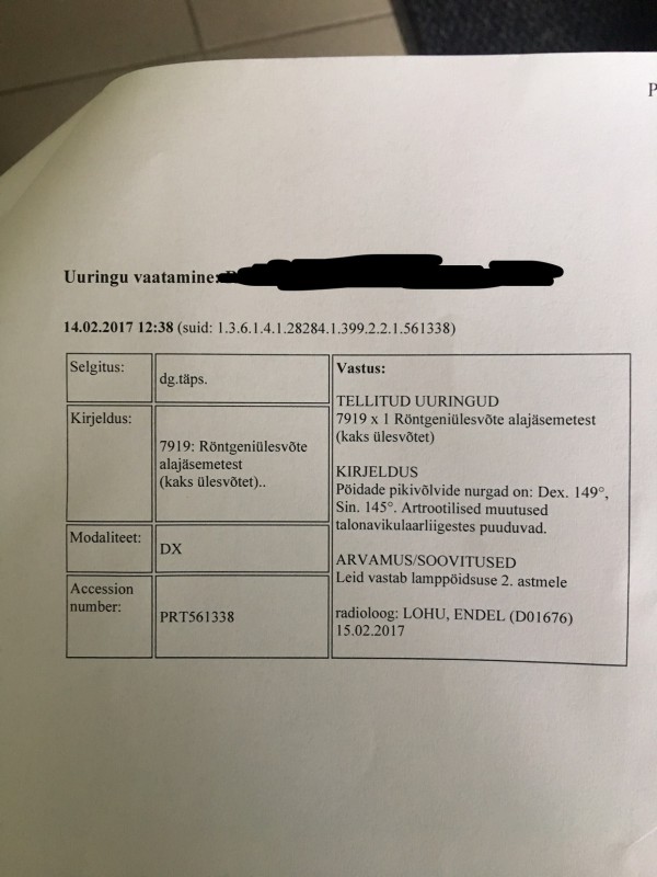 Hiljem välja tulnud andmed.