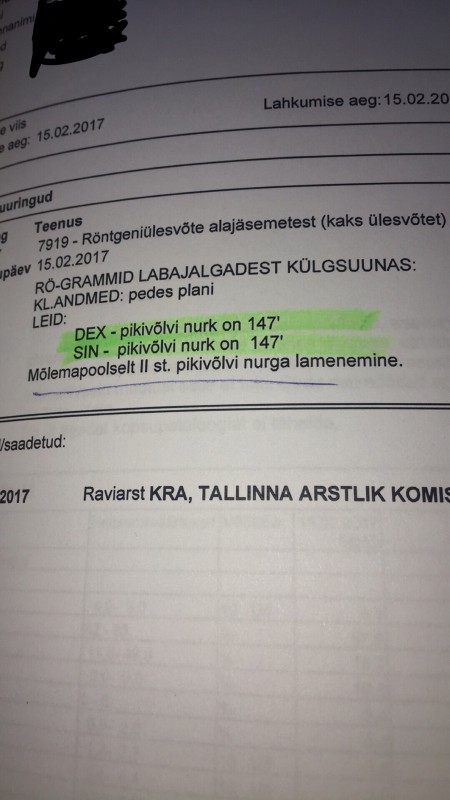 Komisjonis olevad andmed.