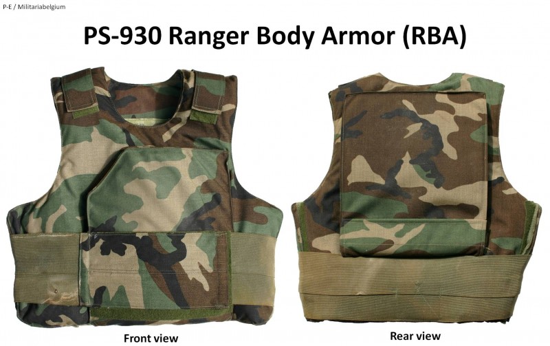 Ranger Body Armor pilt eest ja tagant.jpg