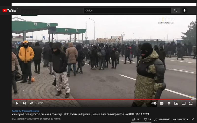 Screenshot 2021-11-16 at 10-28-15 Ужывую Беларуско-польская граница КПП Кузница-Брузги Новый лагерь мигрантов на КПП 16 11 [...].png