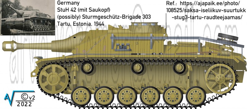 StuH 42 Ausf G mit Saukopf Tartu 1944 MilNet v2 (1050px).jpg