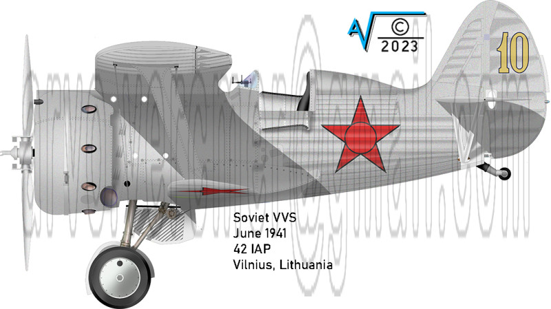 Polikarpov I 153 IAN YEL 10 1941 Vilnius (1050px).jpg