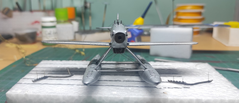 kui trossid paigas, sai ka tuuleklaasi ja piloodi sihiku paika.