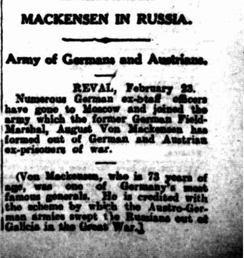 The Mercury, Monday 26 February 1923.