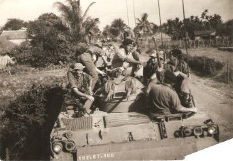 Esimene operatsioon. Küla piiramine ja vaenlase otsimine.