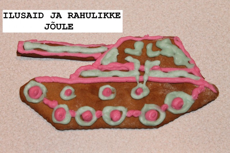 Militaarmudelisti piparkook