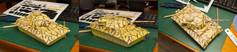 Torn on paigas ja tank valmis potensiaalset vaenlast tõrjuma